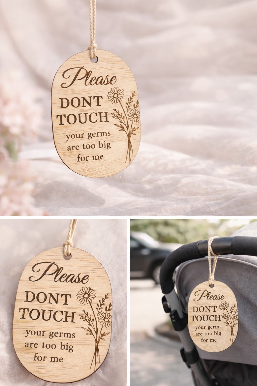 Please Don’t Touch Baby Sign