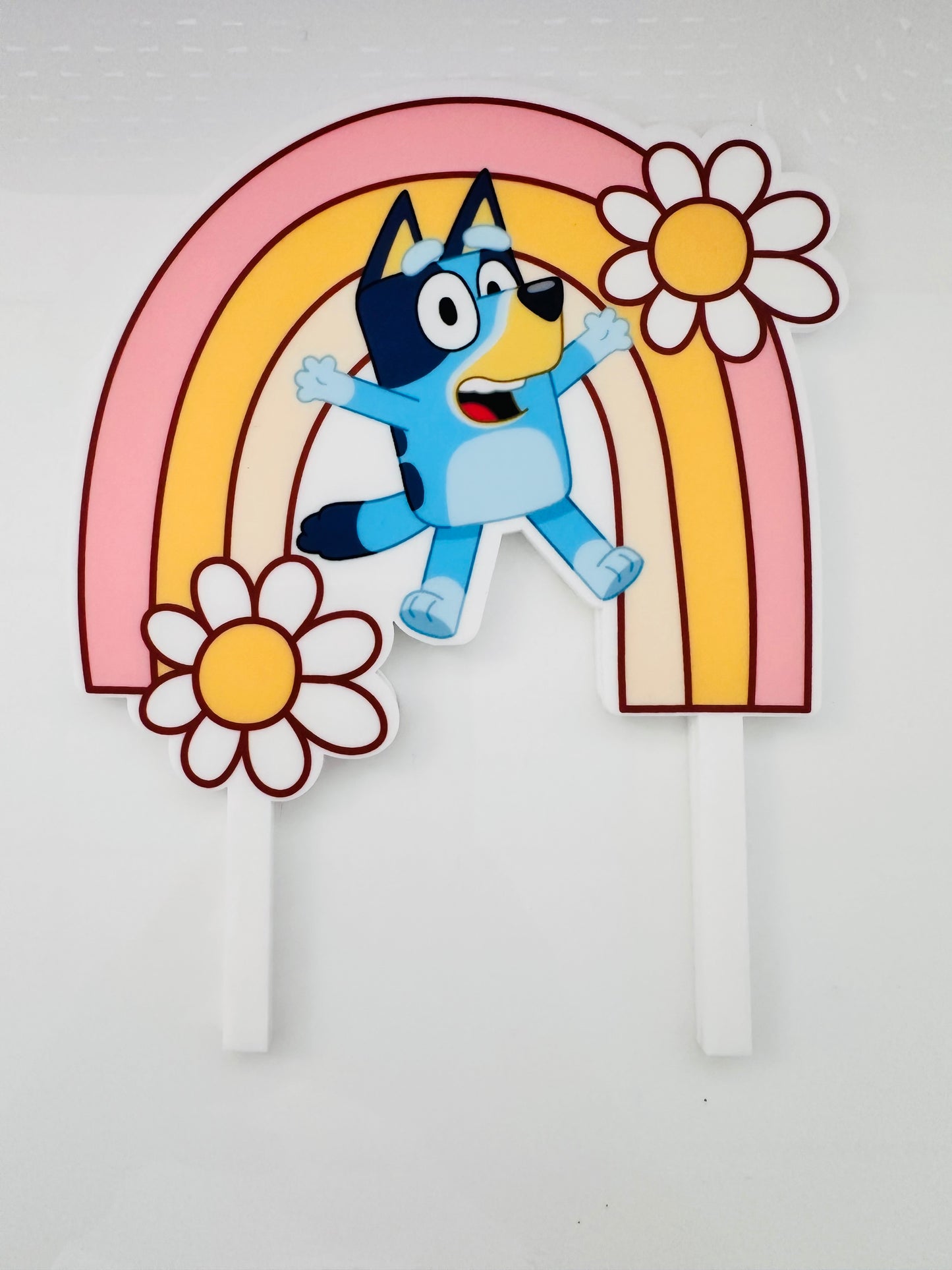 Bluey cake topper