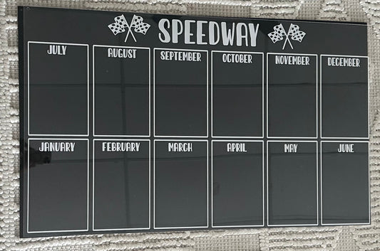 Speedway calendars