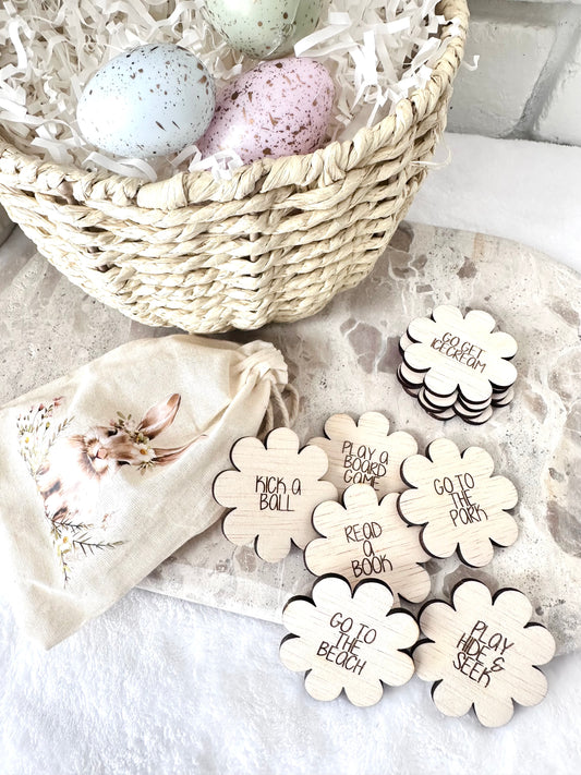 Easter bag with daisy adventures