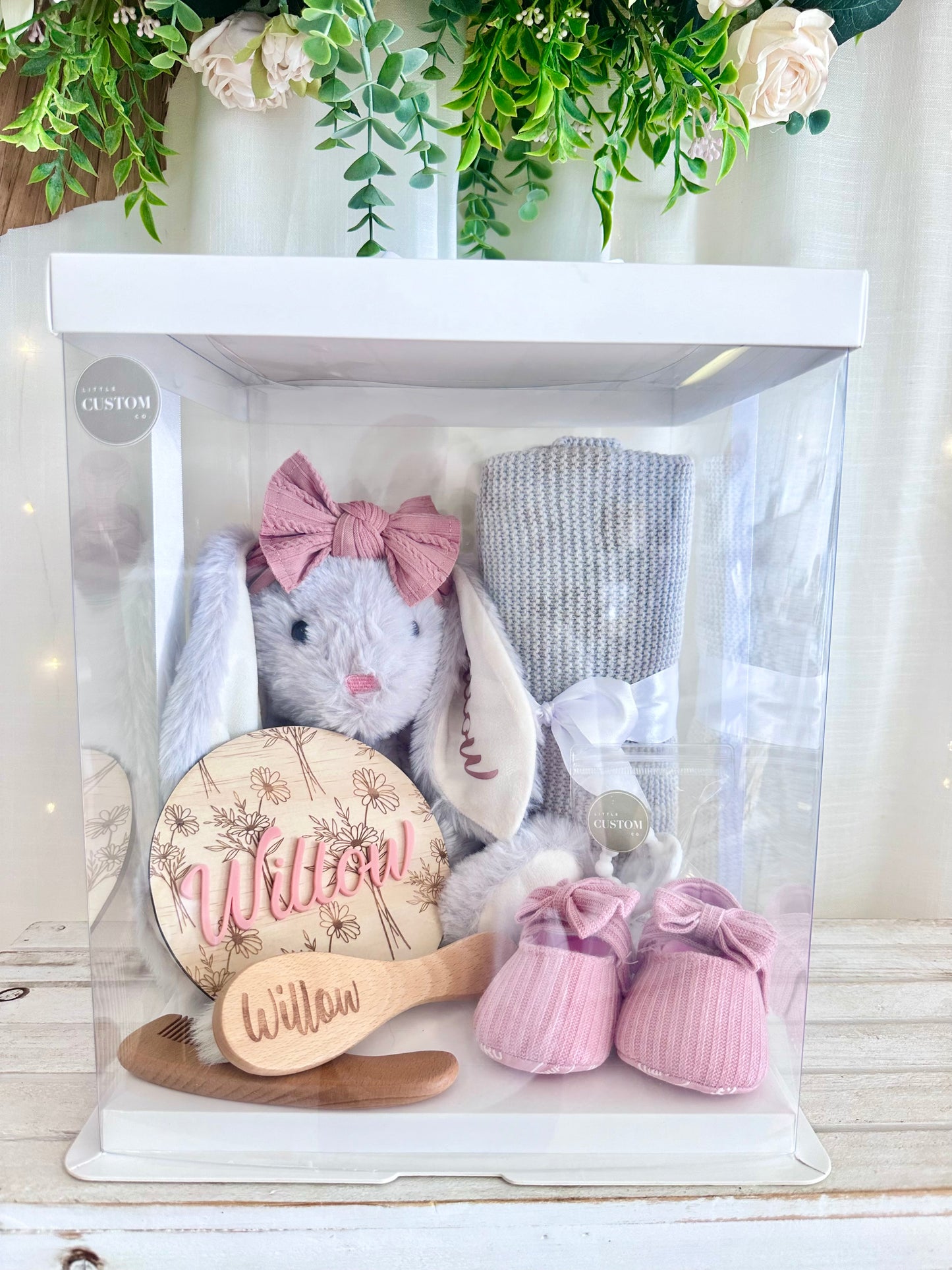 Baby girl gift box