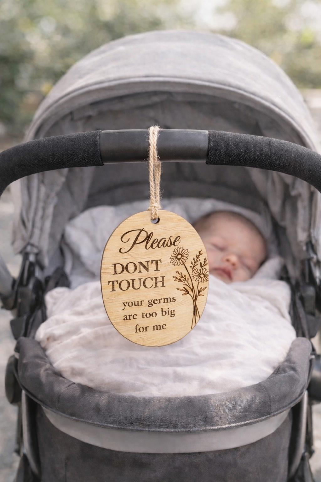 Please Don’t Touch Baby Sign