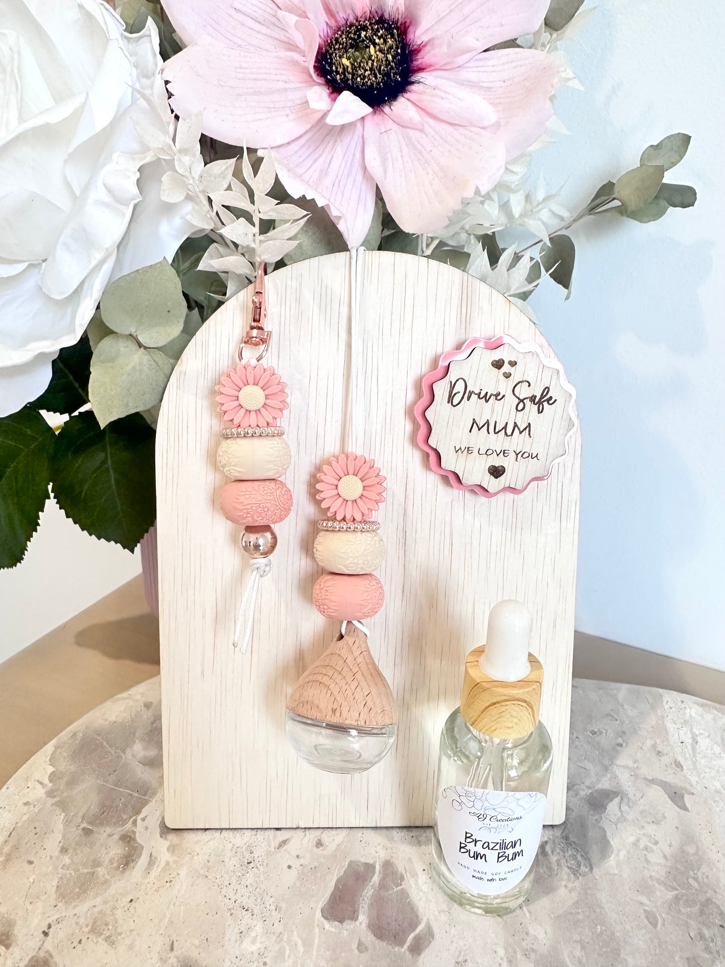 Diffuser, keyring oil set