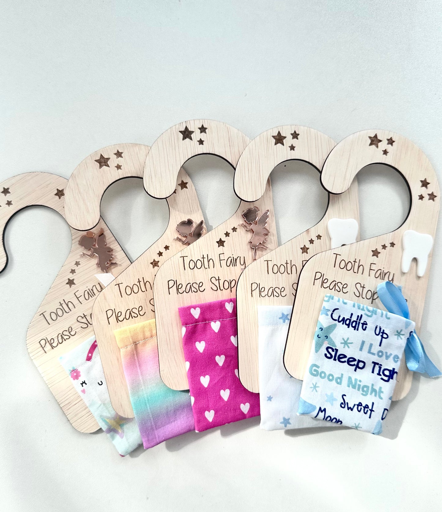 Tooth fairy door hangers