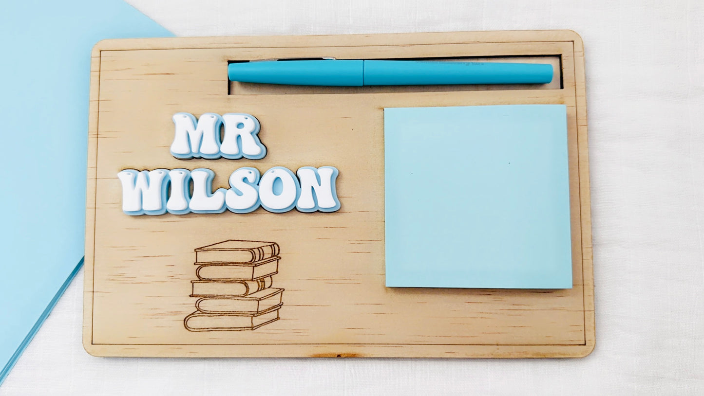 PERSONALISED NOTE PAD HOLDER