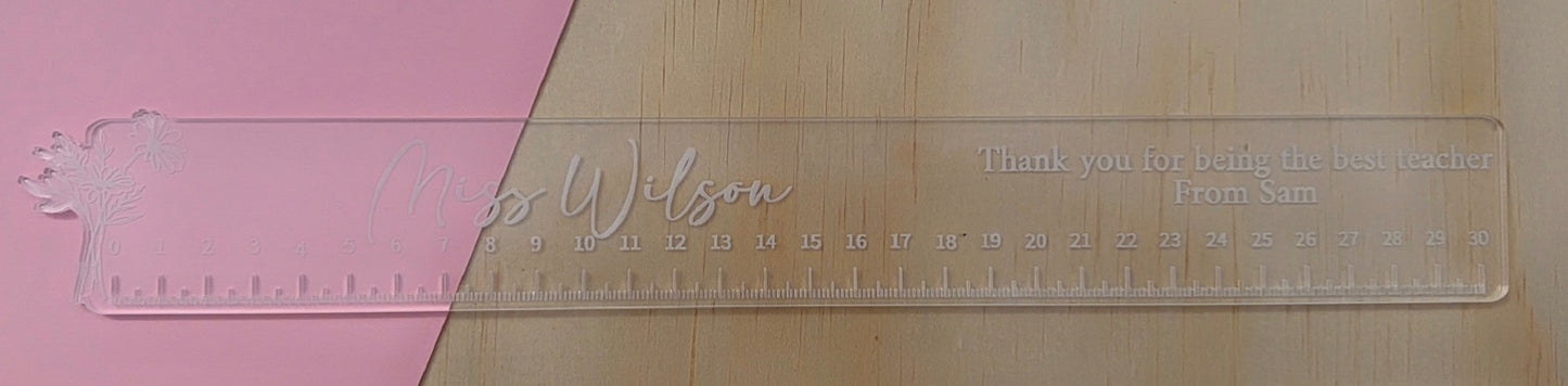 PERSONALISED RULER