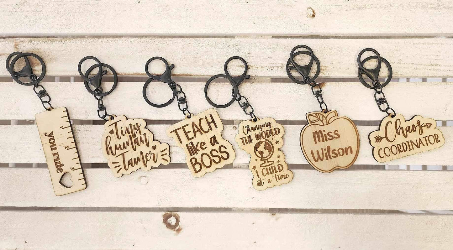 TEACHER KEYRINGS