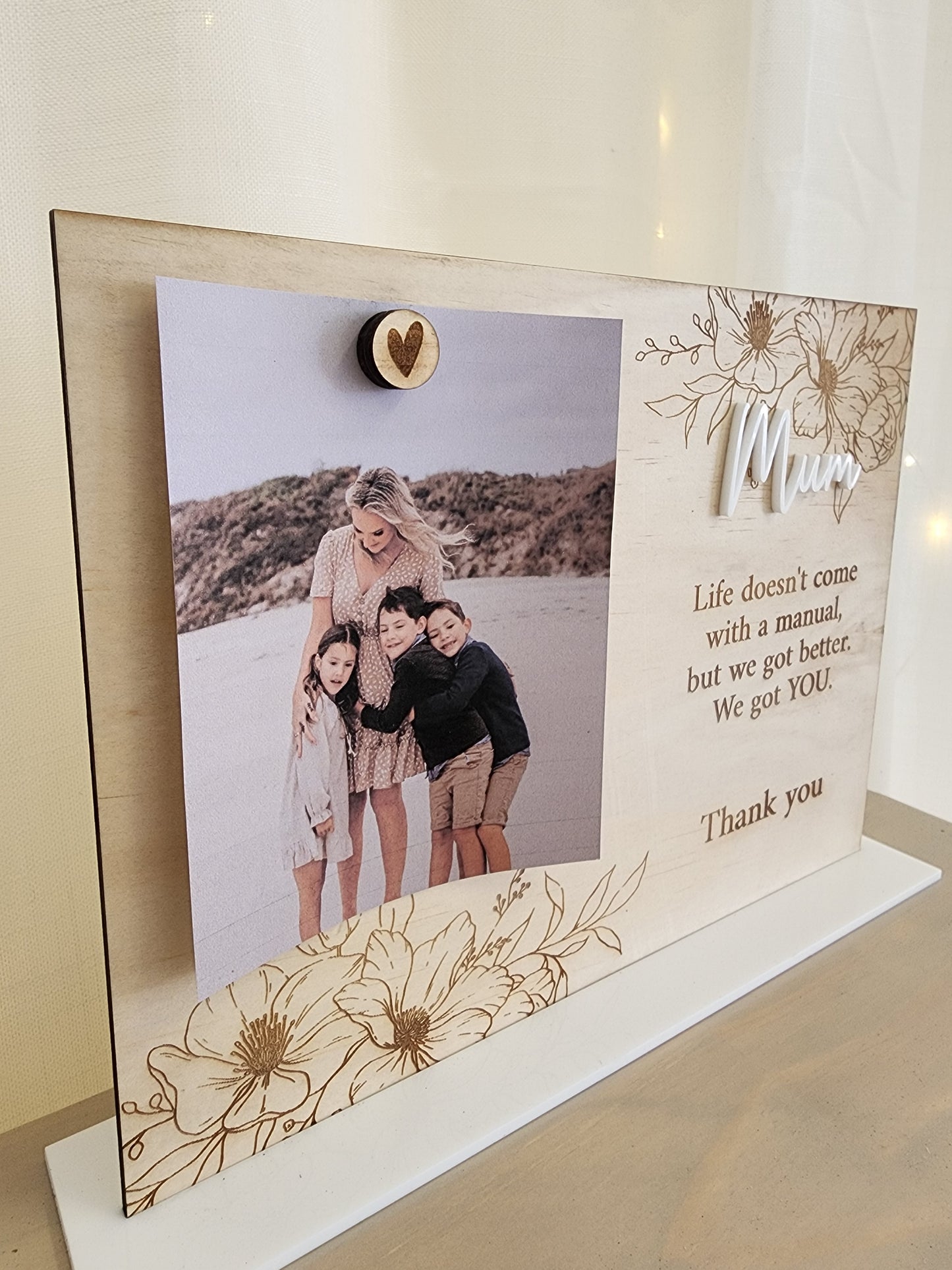 Mother's Day Photo Plaque