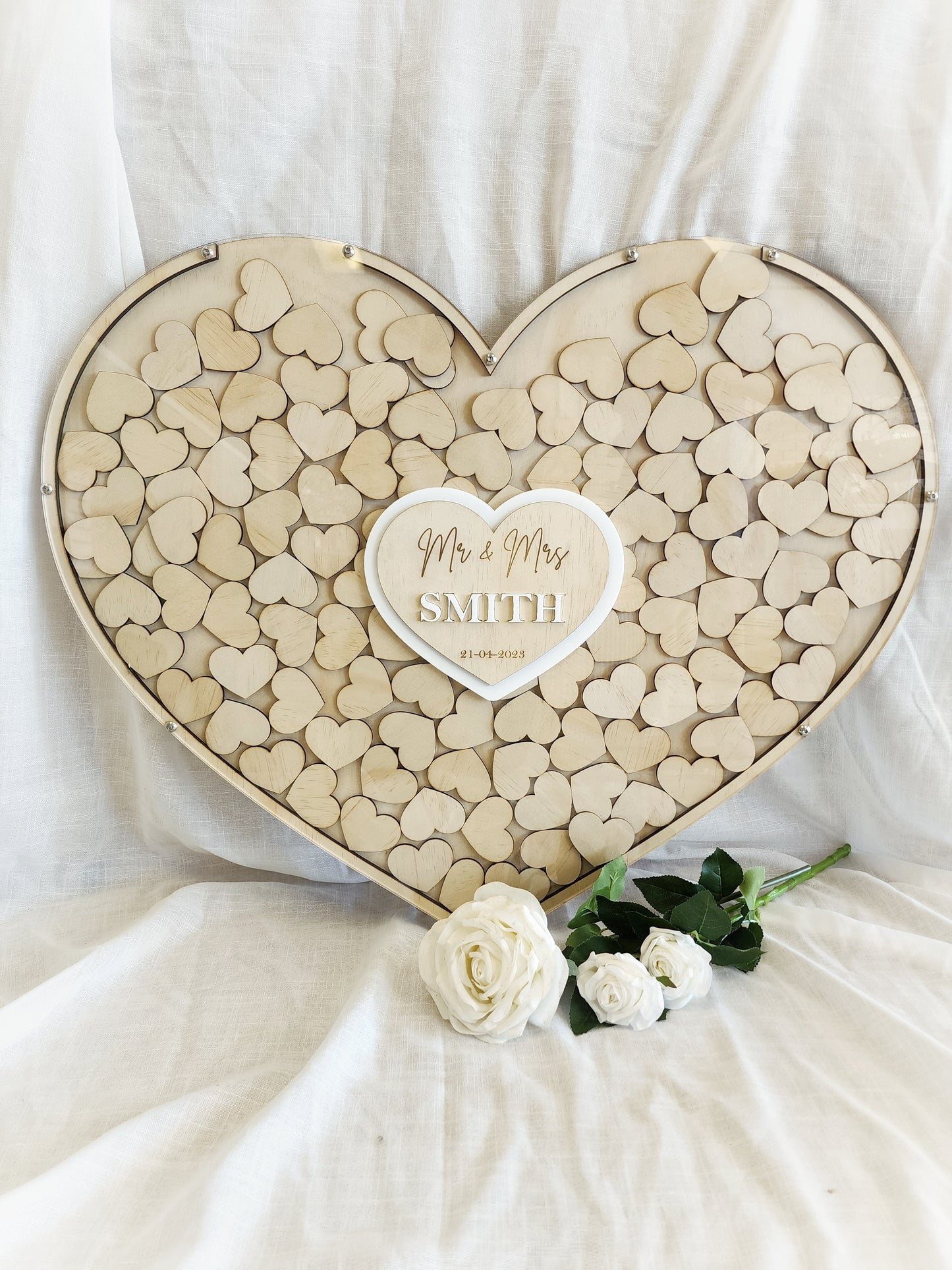 Guestbook/Well Wishes Heart